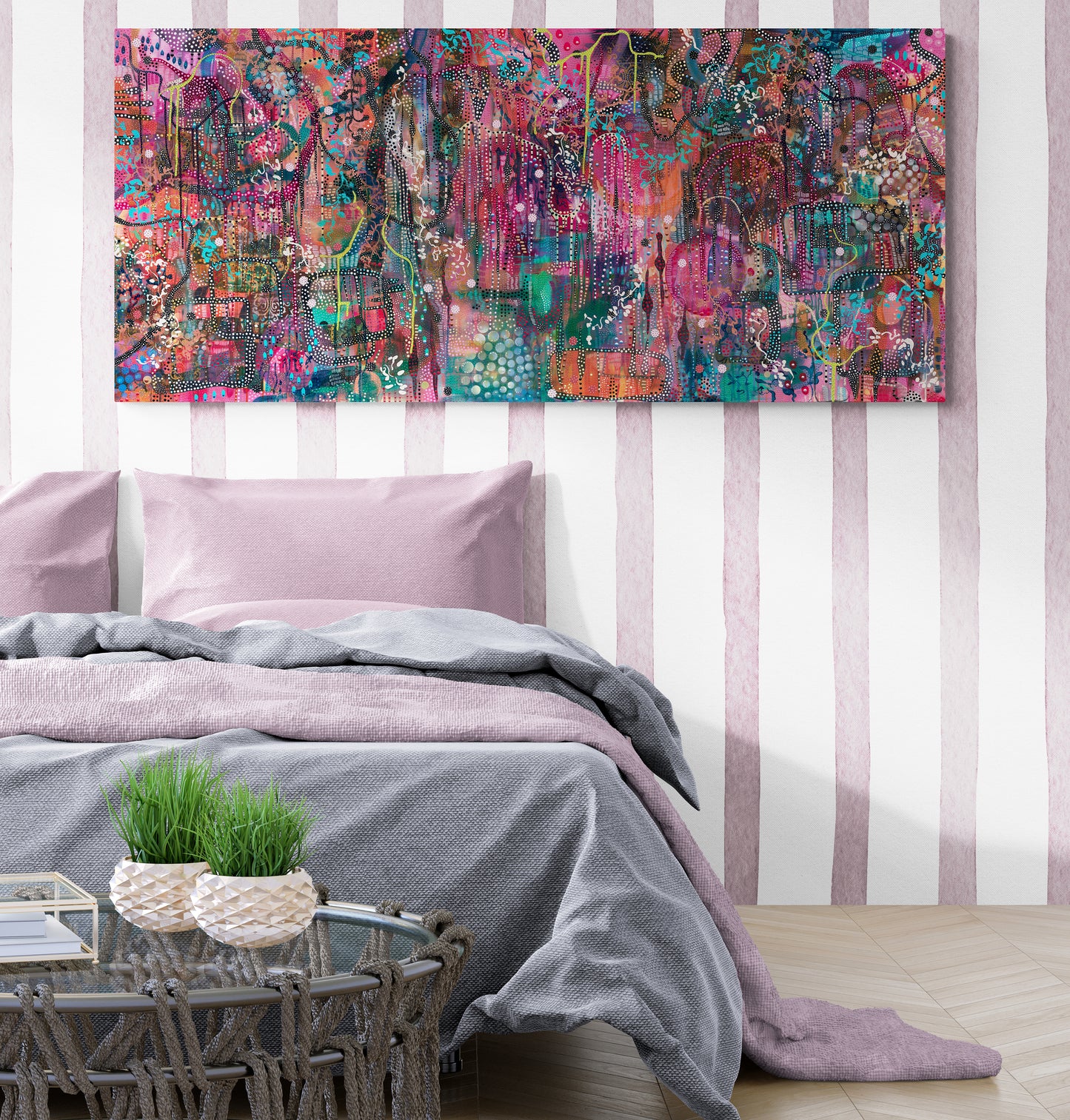 "Garden of Earthly Delights" Canvas