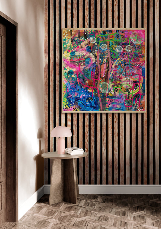 "Lullaby Lakes and Sleeping Giants" Canvas