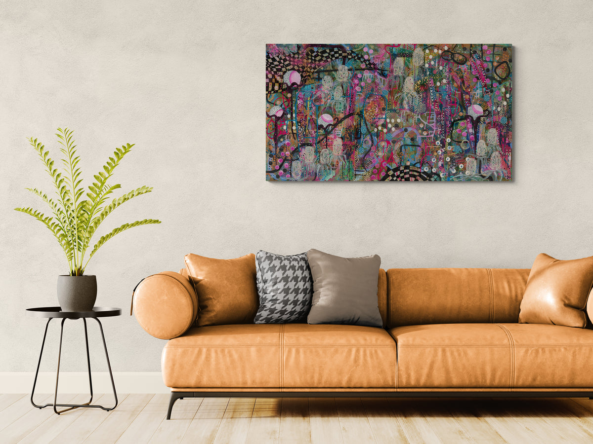 Evening Glitter Bloom