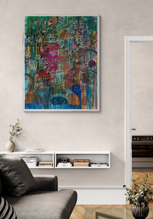 "Hold My Hand Under The Stars" Print