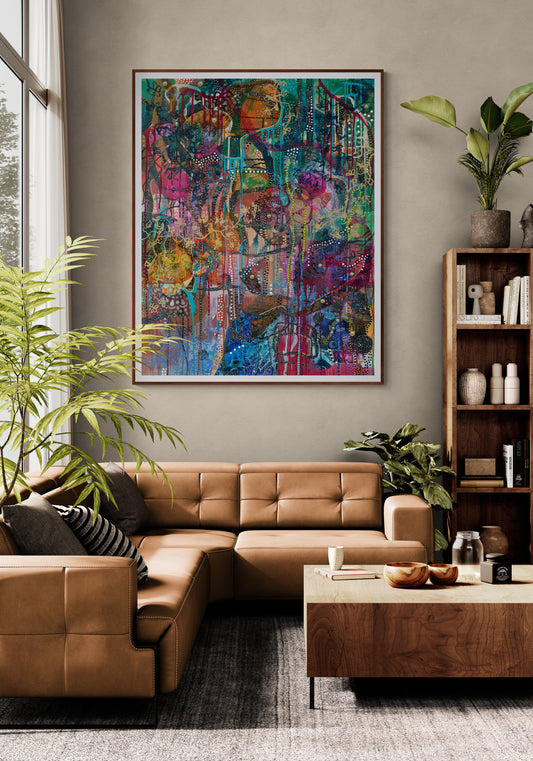 "Somewhere Over The Rainbow" Print