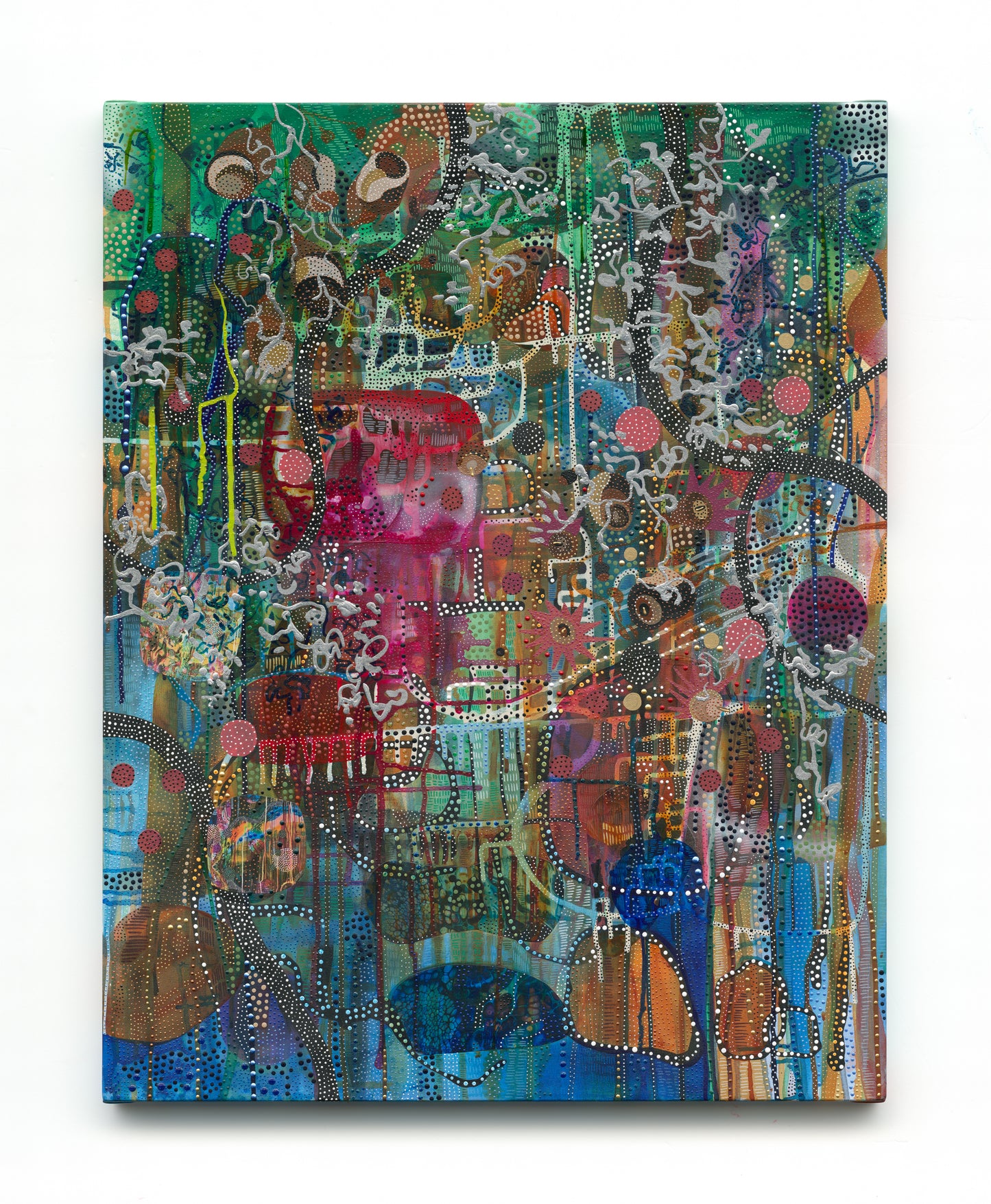 "Hold My Hand Under The Stars" Canvas