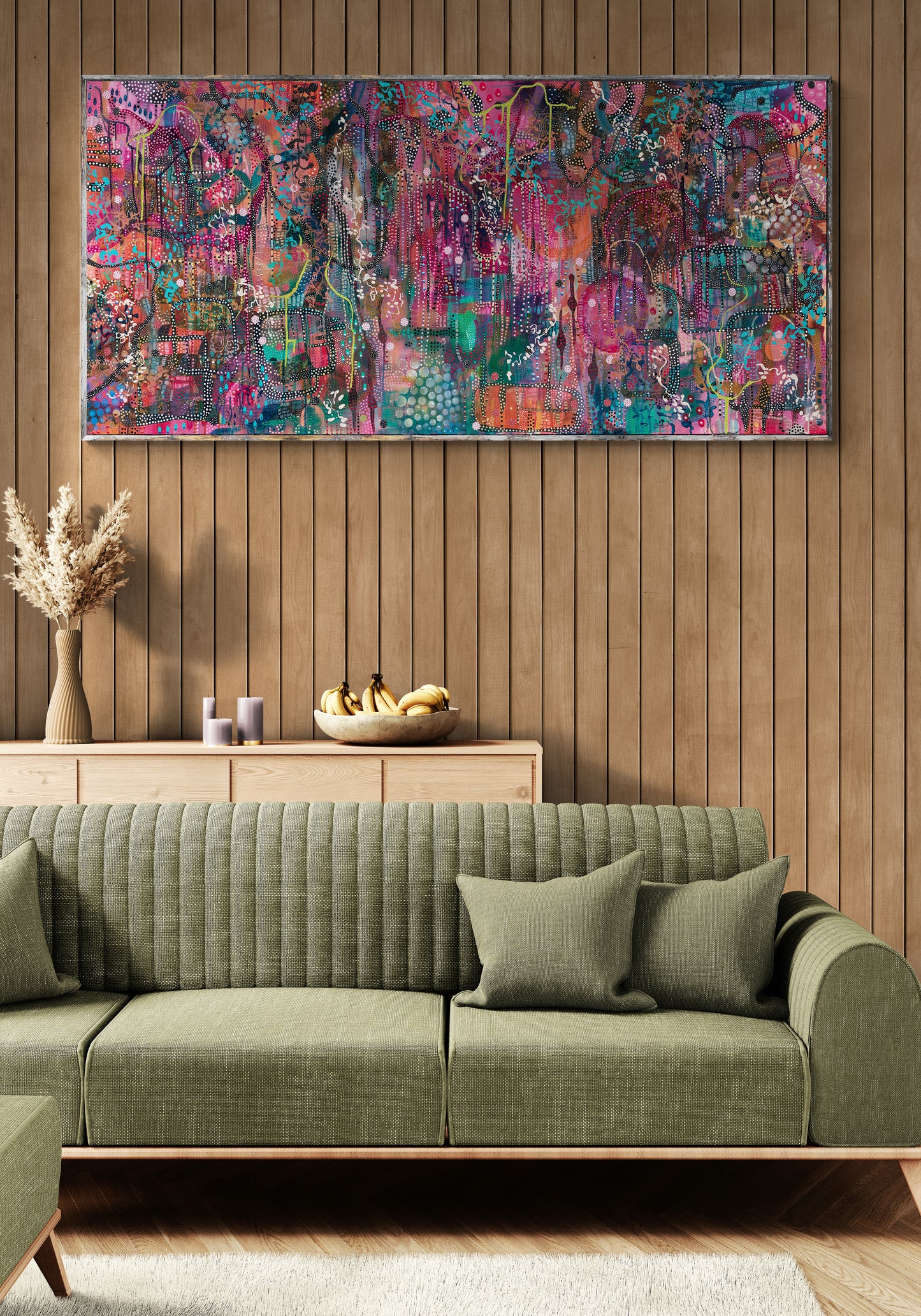 "Garden of Earthly Delights" Canvas