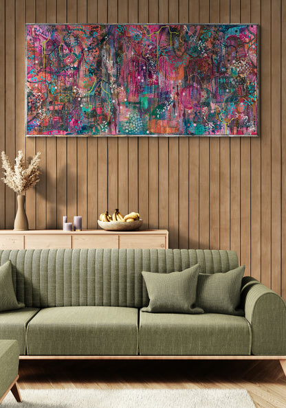 "Garden of Earthly Delights" Canvas