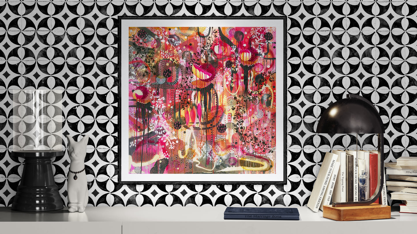 "Bloomberry Morning" Print