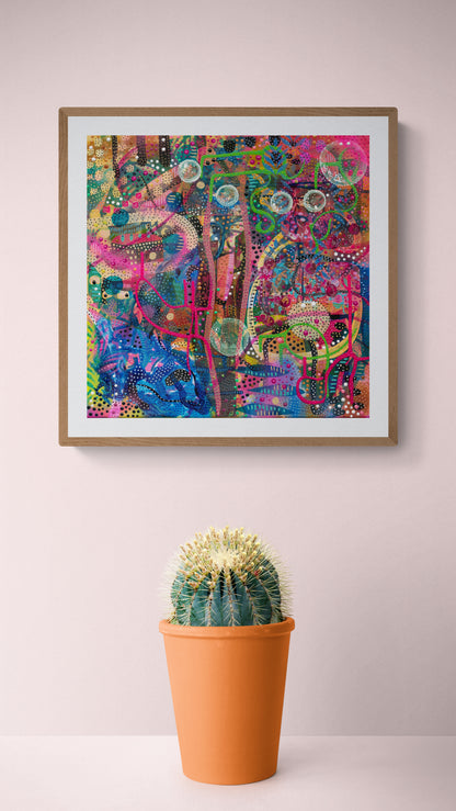 "Lullaby Lakes and Sleeping Giants" Print