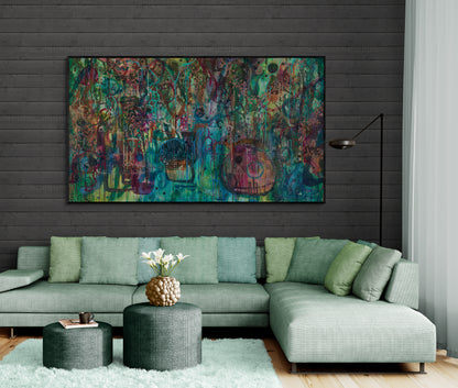 "Where We Meet" Canvas