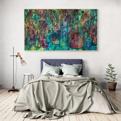 "Where We Meet" Canvas