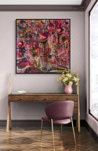 "Bloomberry Morning" Canvas