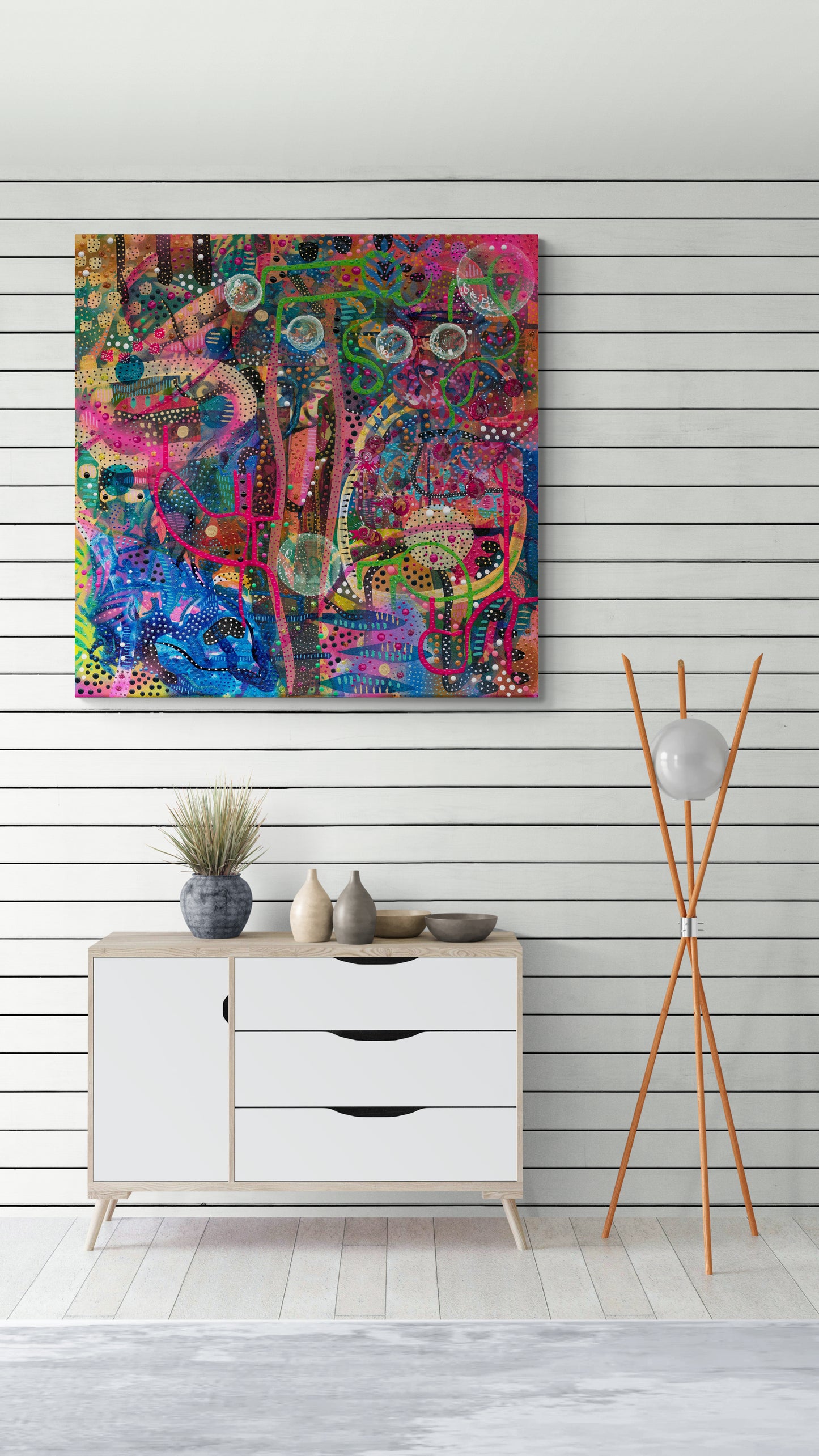 "Lullaby Lakes and Sleeping Giants" Canvas