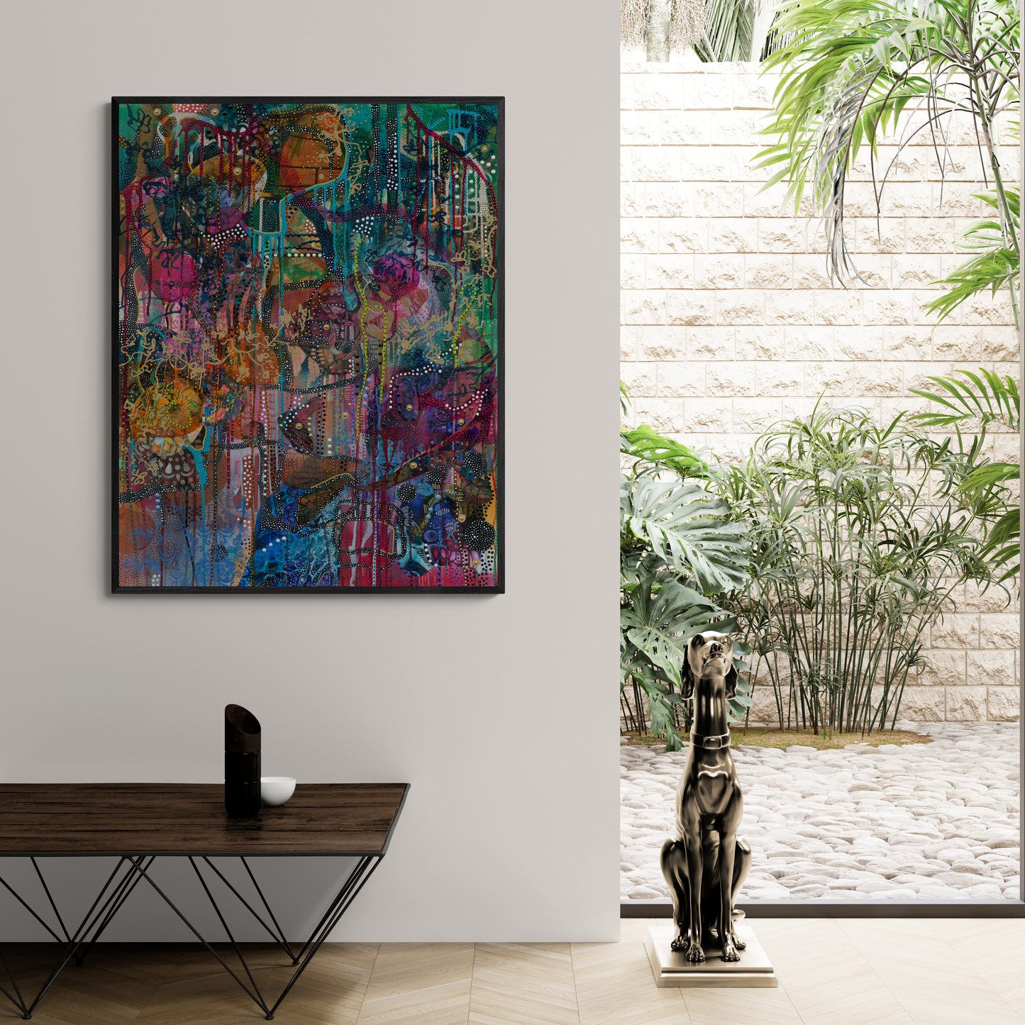 "Somewhere Over The Rainbow" Canvas