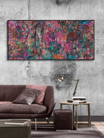 "Garden of Earthly Delights" Canvas