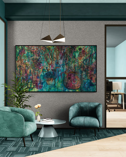 "Where We Meet" Canvas