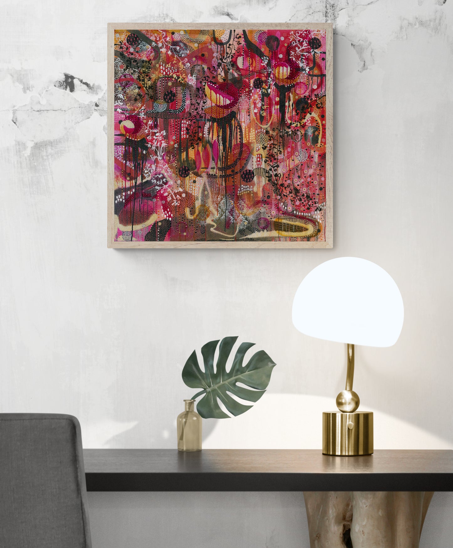 "Bloomberry Morning" Canvas